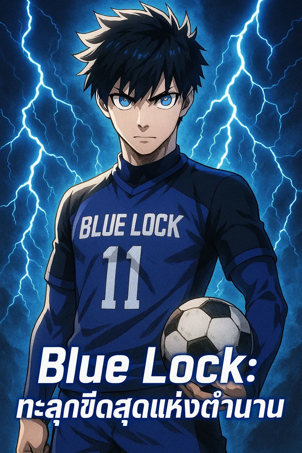 ปก Blue Lock: ทะลุขีดสุดแห่งตํานาน