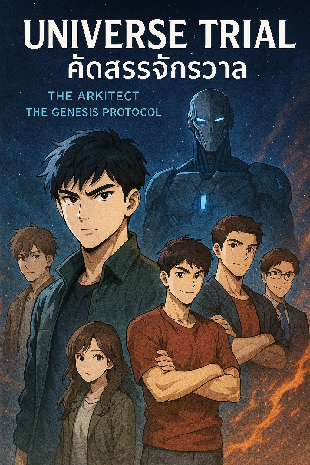 ปก Universe Trial คัดสรรจักรวาล
