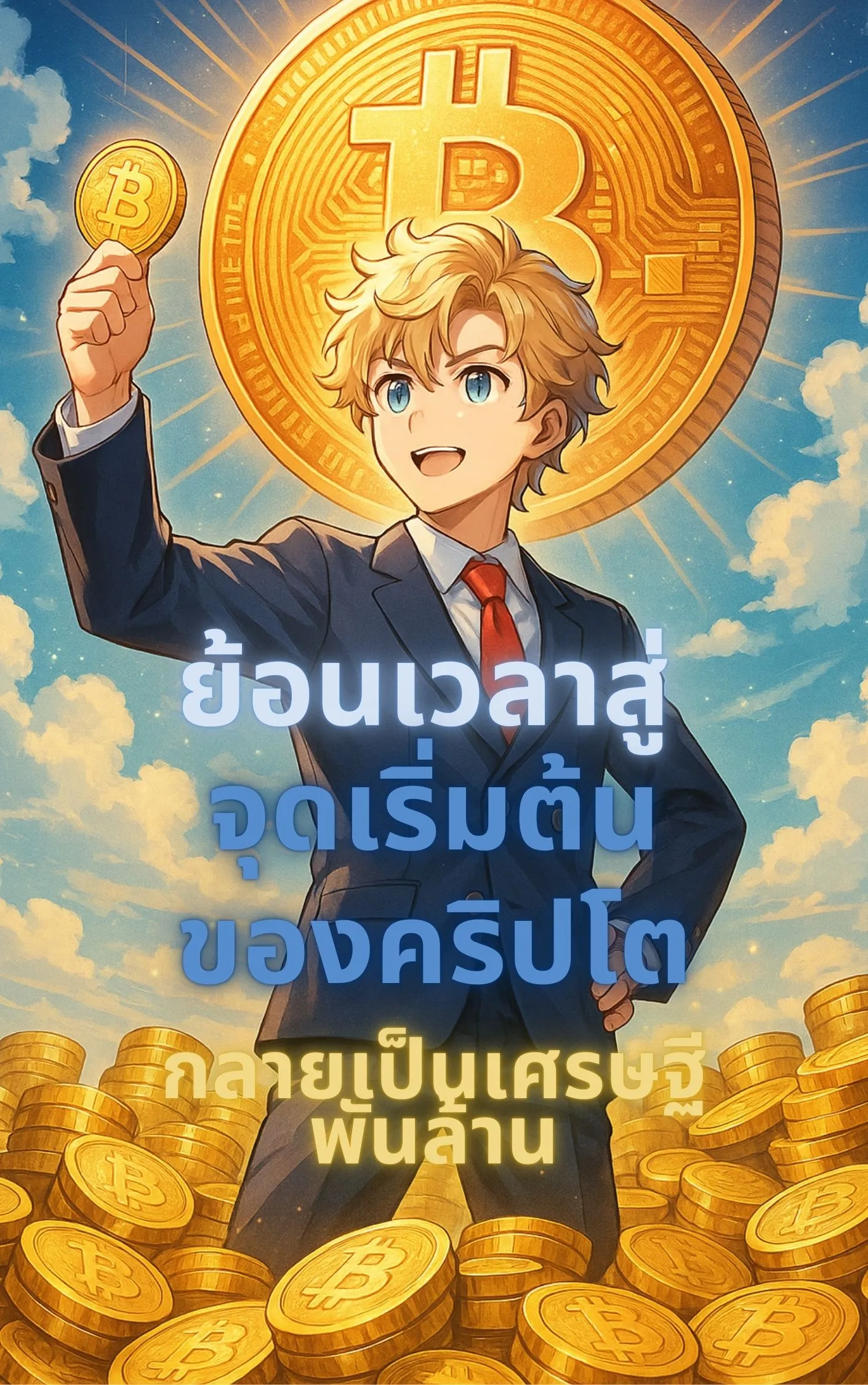 ปก ย้อนเวลาสู่จุดเริ่มต้นของคริปโต กลายเป็นเศรษฐีพันล้าน