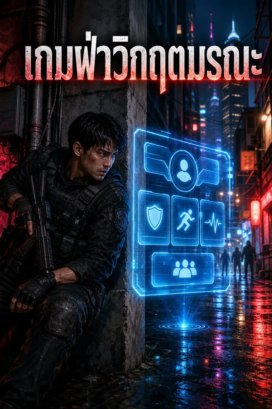 ปก เกมฝ่าวิกฤตมรณะ