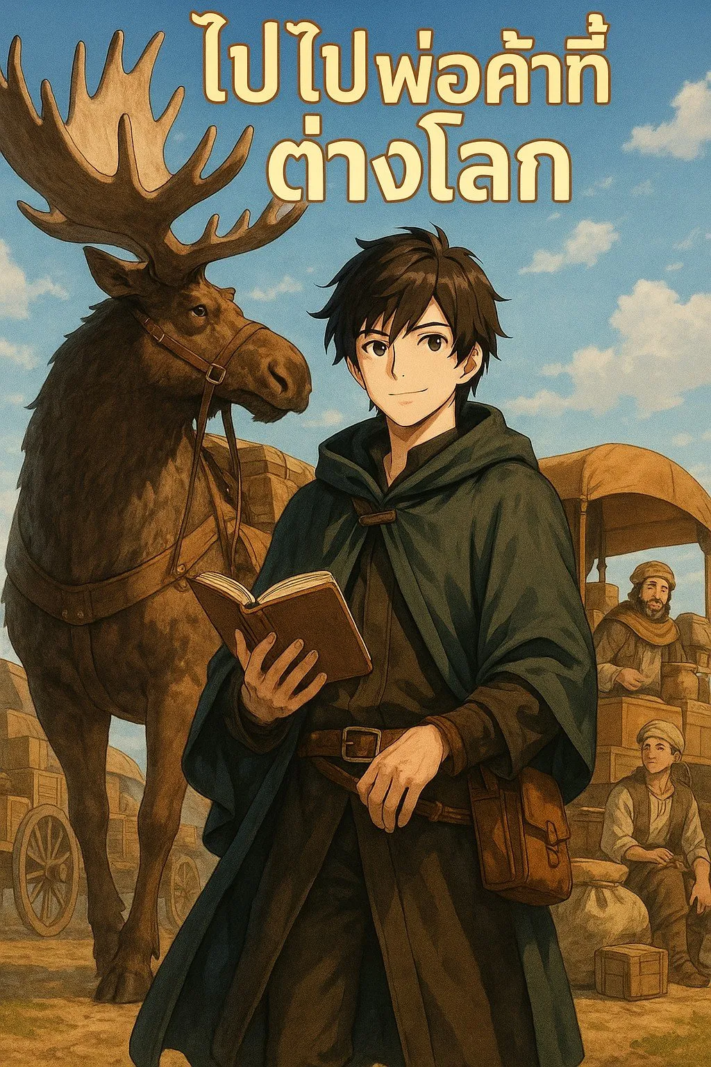 ปก ไปเป็นพ่อค้าที่ต่างโลก