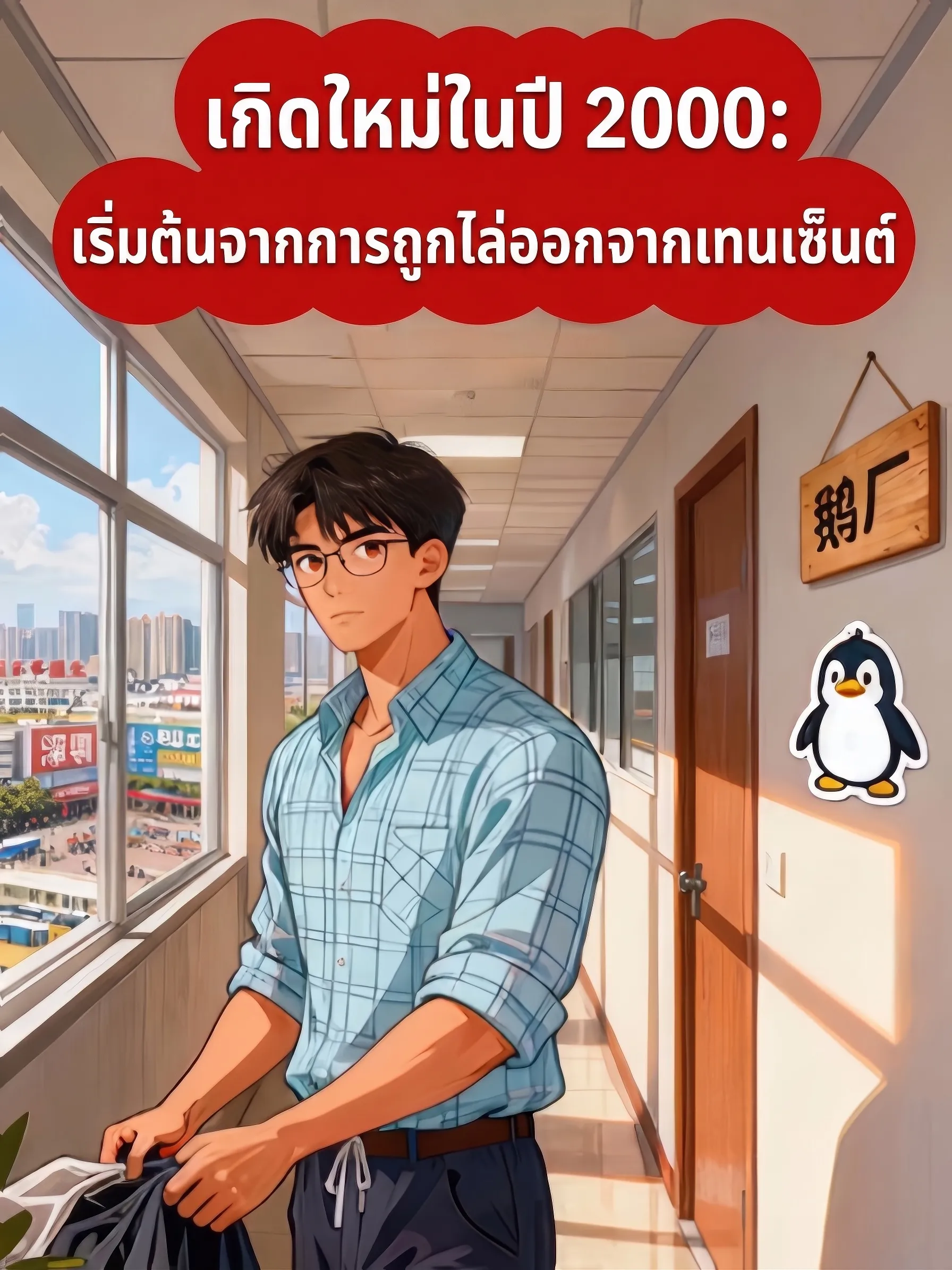 ปก เกิดใหม่ในปี 2000: เริ่มต้นจากการถูกไล่ออกจากเทนเซ็นต์