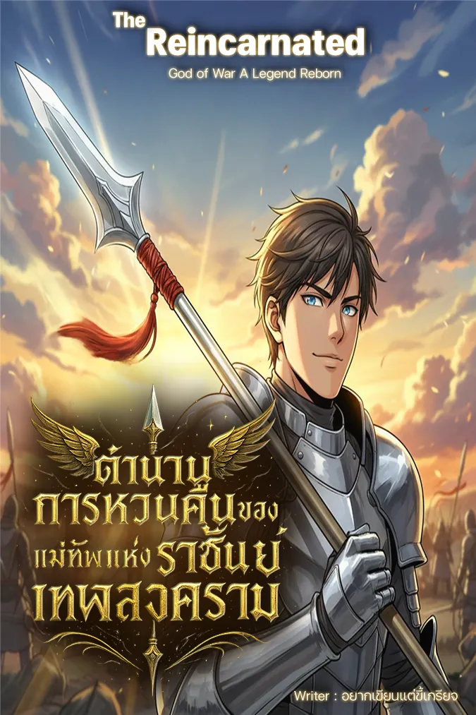 ปก ตํานานการหวนคืนของแม่ทัพแห่งราชันย์เทพสงคราม