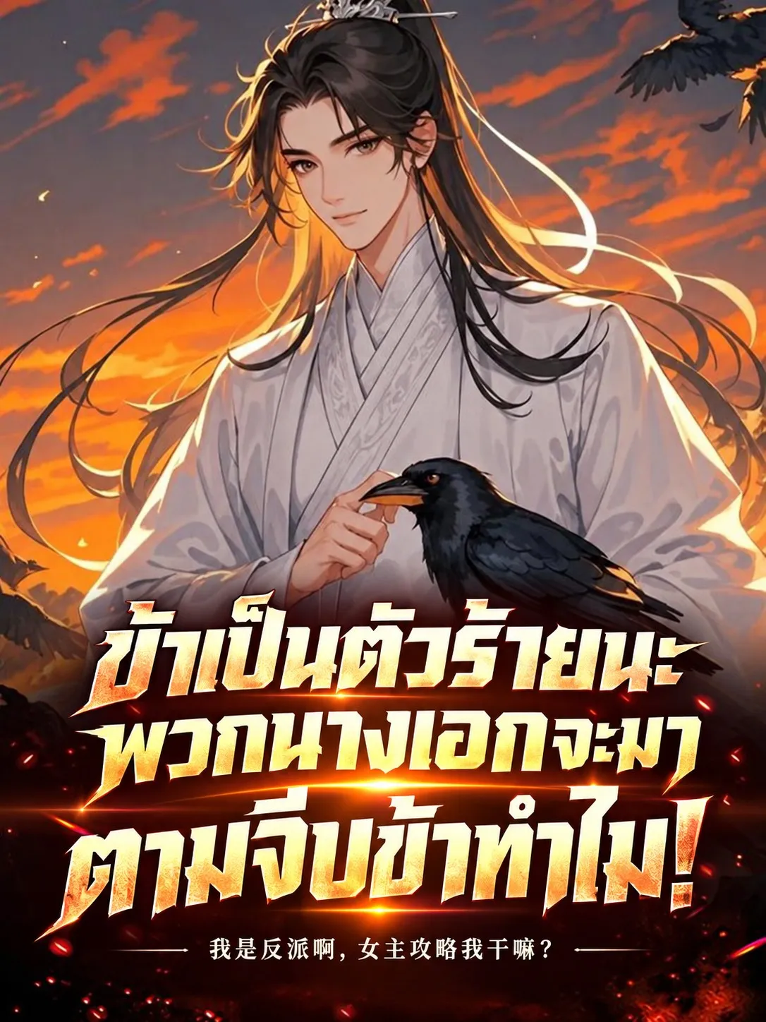 ปก ข้าเป็นตัวร้ายนะ พวกนางเอกจะมาตามจีบข้าทําไม!