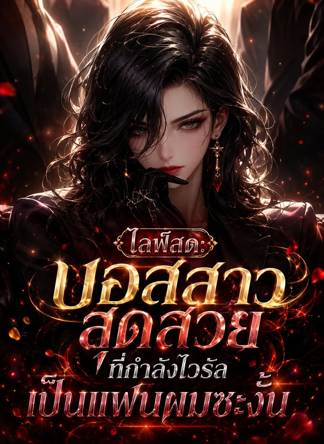 ปก ไลฟ์สด: บอสสาวสุดสวยที่กําลังไวรัลเป็นแฟนผมซะงั้น!!