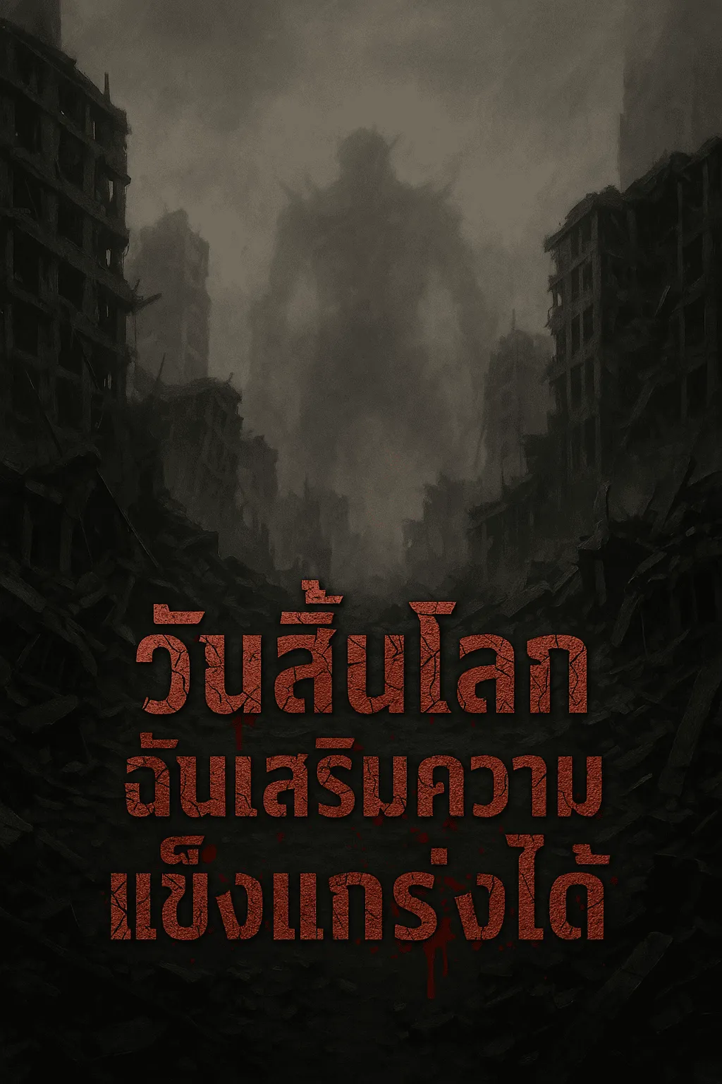 ปก วันสิ้นโลก ฉันเสริมความแข็งแกร่งได้
