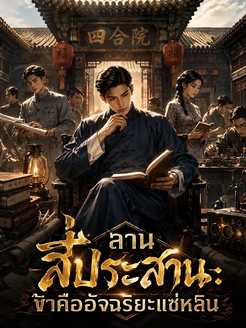 ปก ลานสี่ประสาน: ข้าคืออัจฉริยะแซ่หลิน