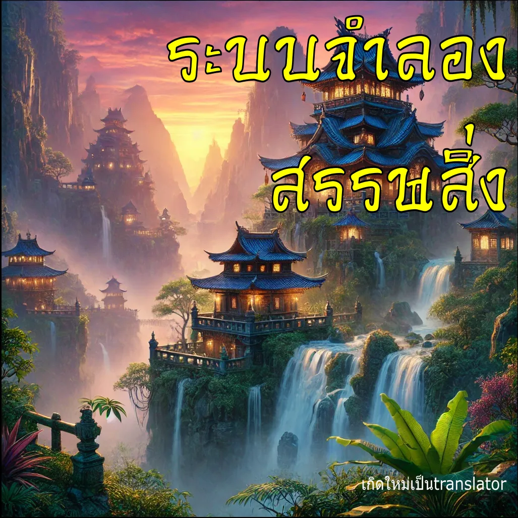 ปก [จบแล้ว] ระบบจําลองสรรพสิ่ง