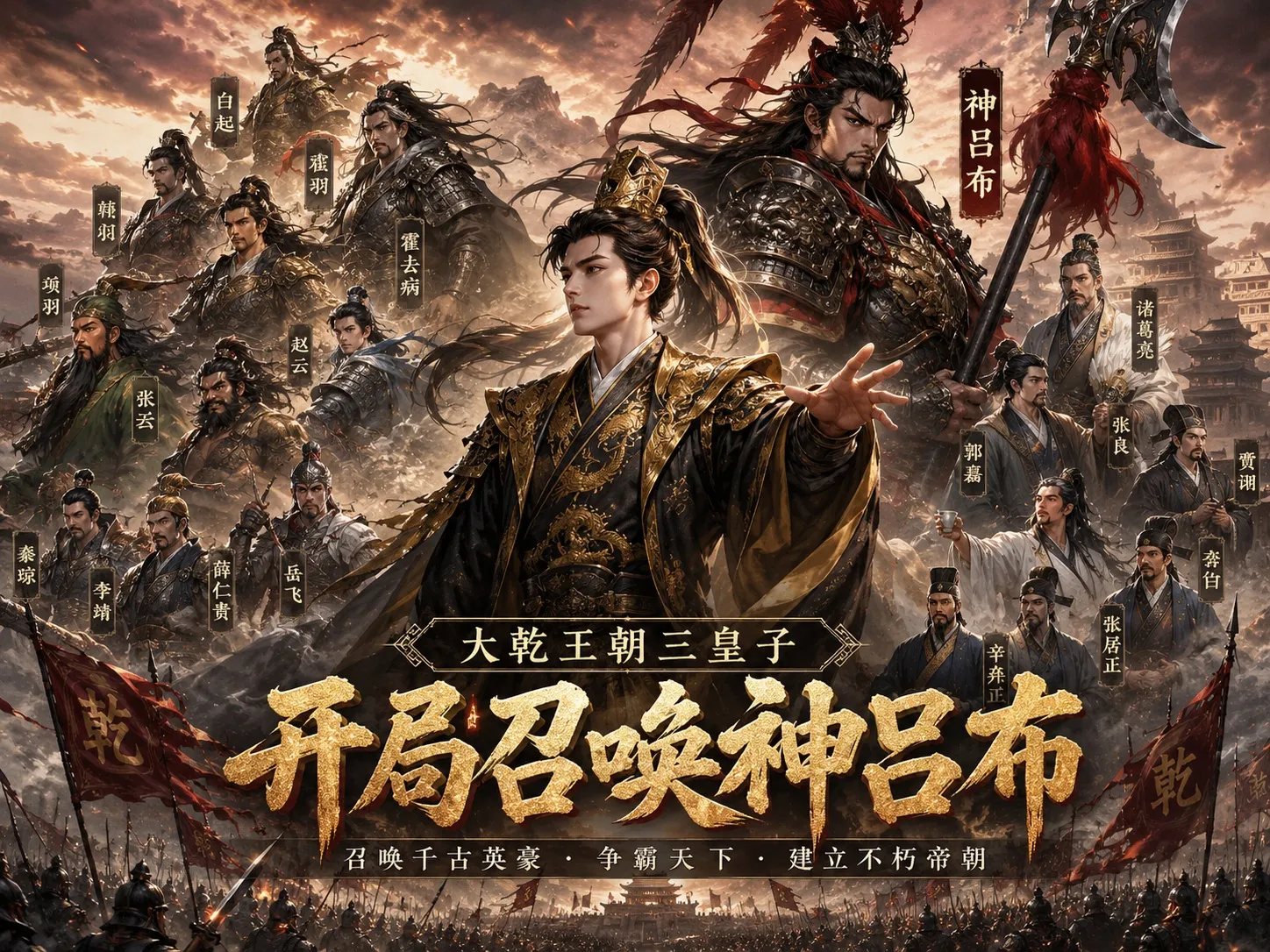 ปก พิชิตโลกเซียนด้วยขุนพลประวัติศาสตร์