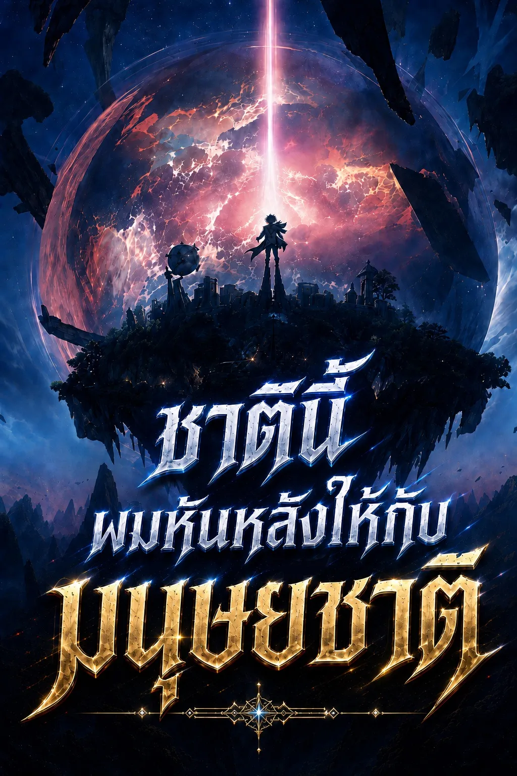 ปก ชาตินี้ ผมหันหลังให้กับมนุษยชาติ ( 244 ตอนจบ )