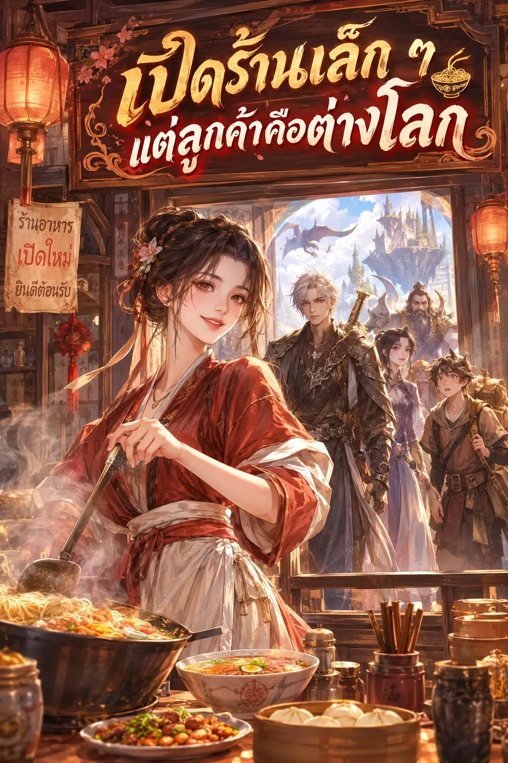 ปก เปิดร้านเล็กๆ แต่ลูกค้าคือต่างโลก