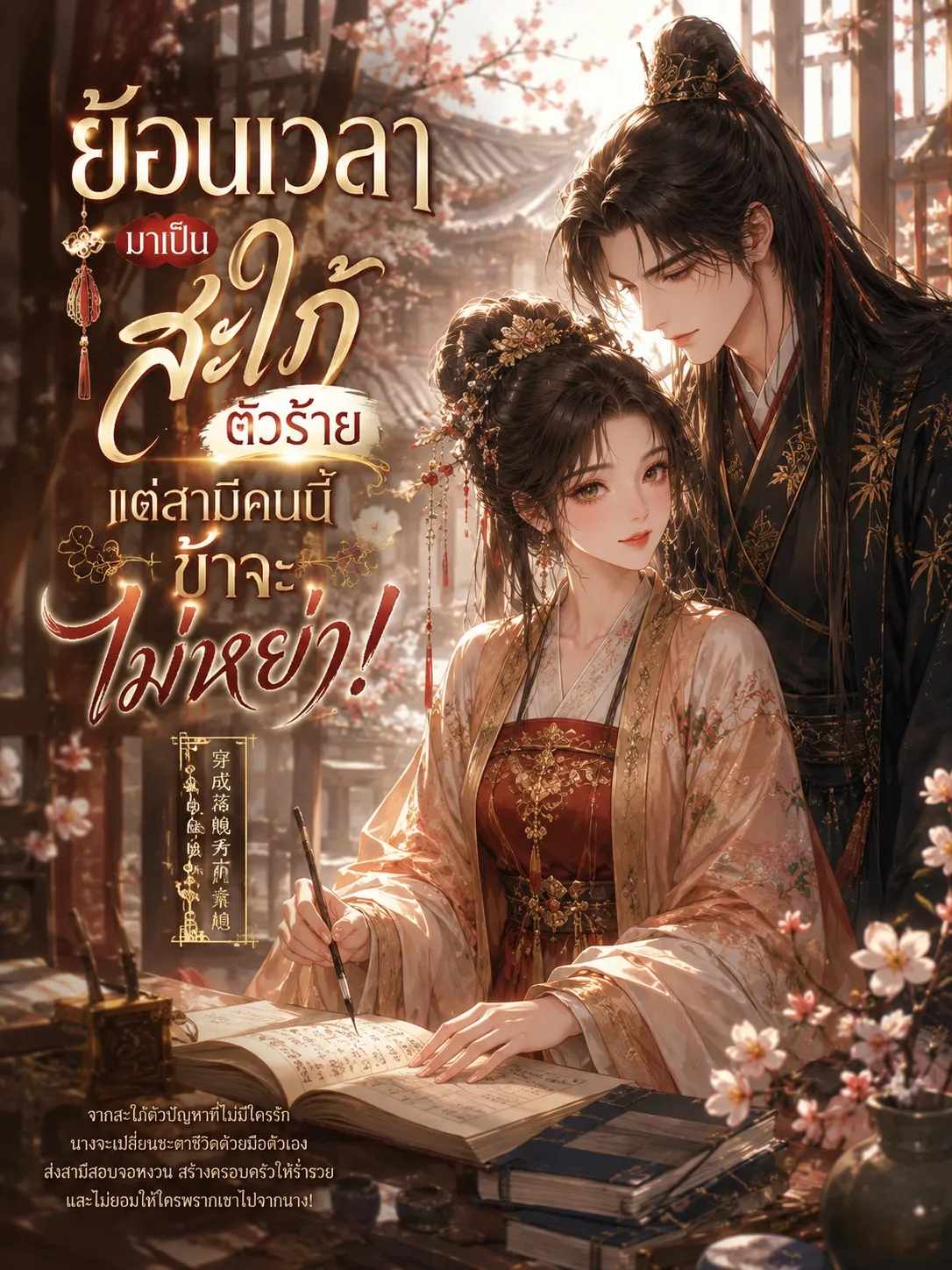 ปก ย้อนเวลามาเป็นสะใภ้ตัวร้าย แต่สามีคนนี้ข้าจะไม่หย่า!