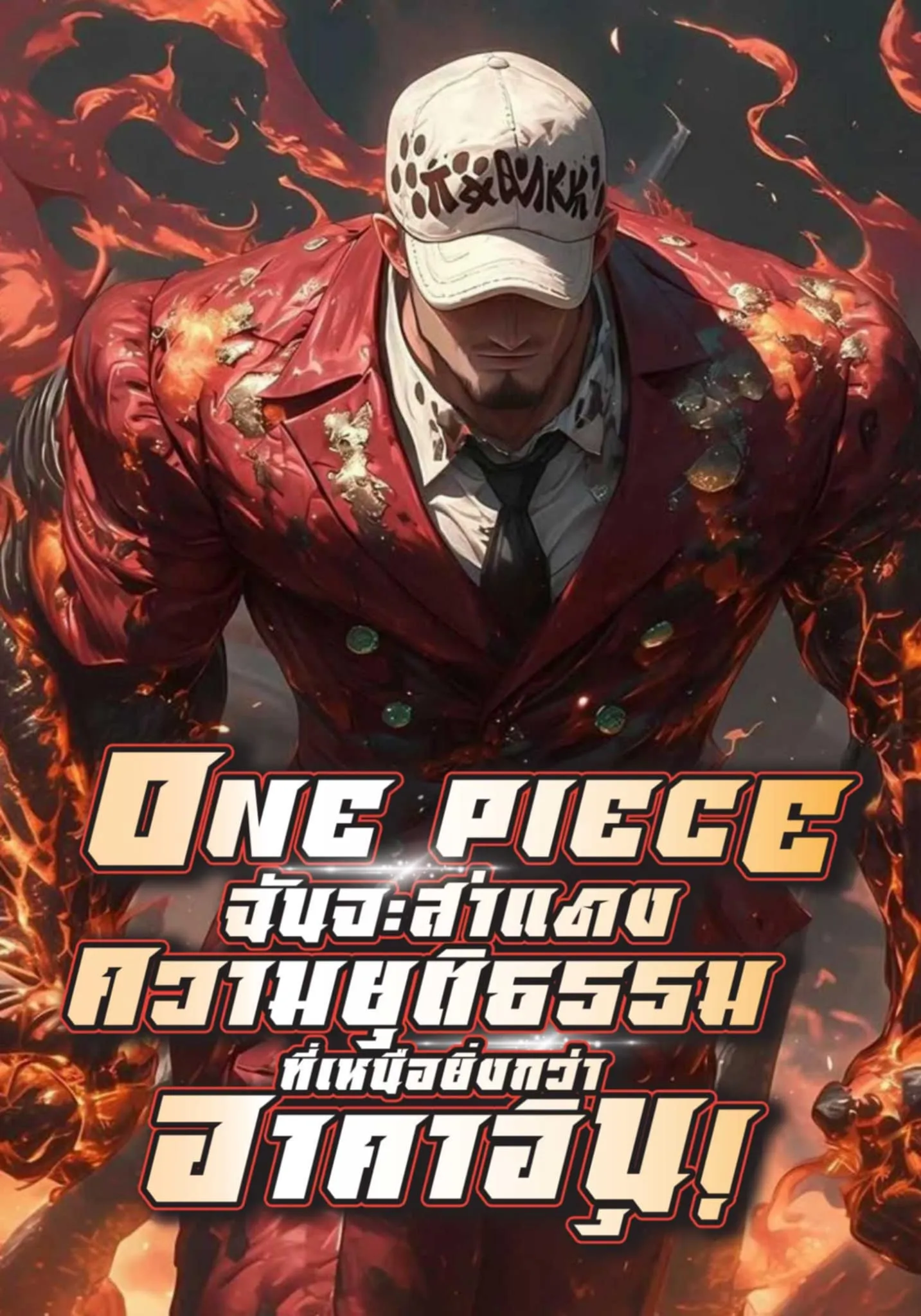 ปก (ฟรี 90 ตอน) One Piece: ฉันจะสําแดงความยุติธรรมที่เหนือยิ่งกว่าอาคาอินุ!