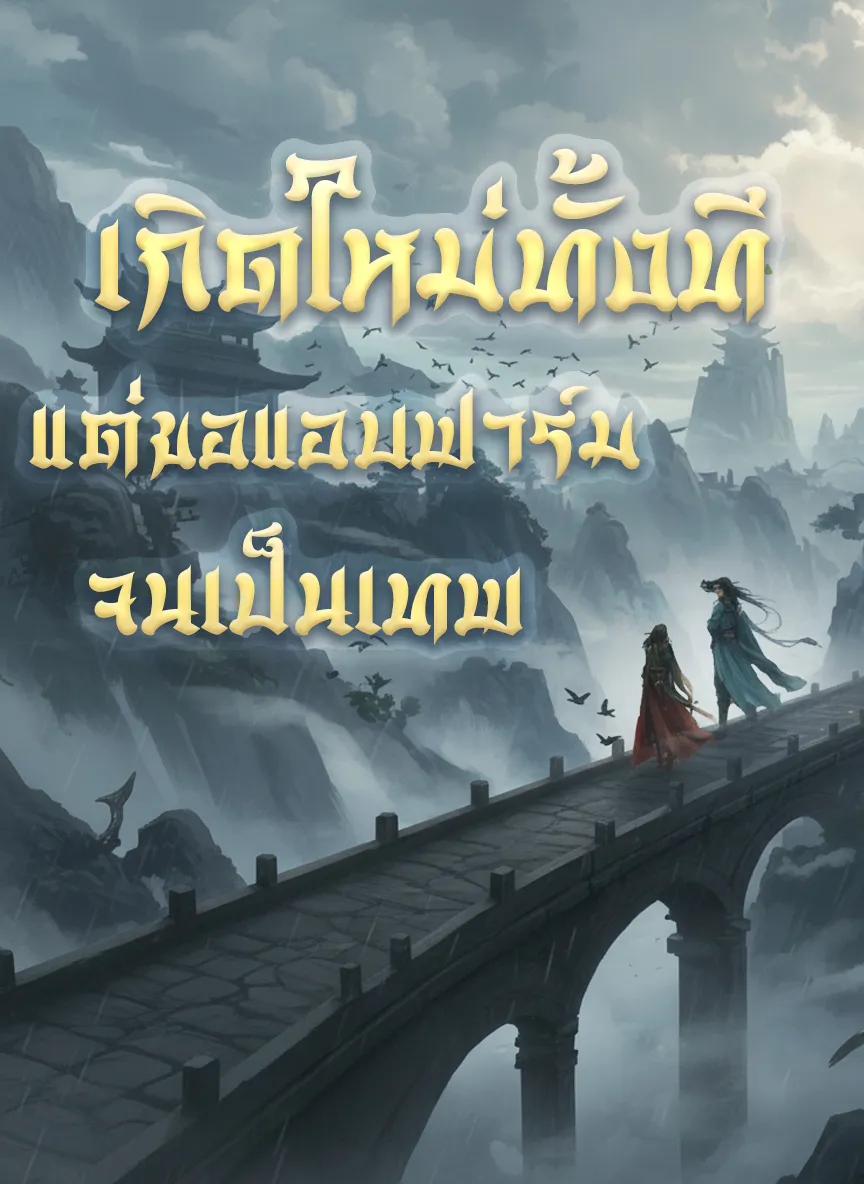 ปก เกิดใหม่ทั้งที แต่ขอแอบฟาร์มจนเป็นเทพ