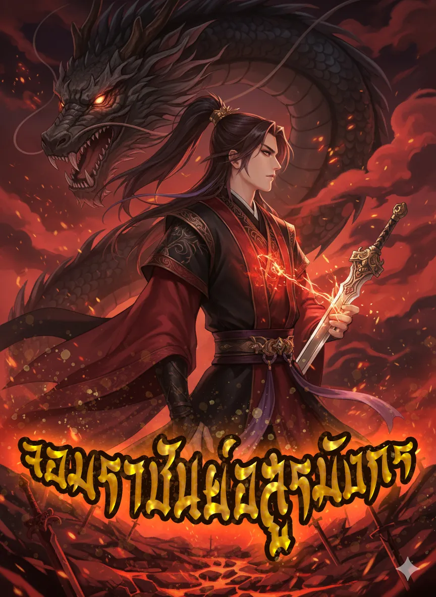 ปก จอมราชันย์อสูรมังกร