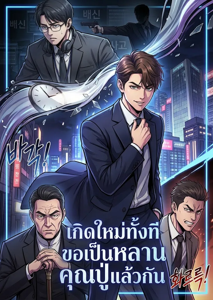 ปก เกิดใหม่ทั้งที ขอเป็นหลานคุณปู่แล้วกัน