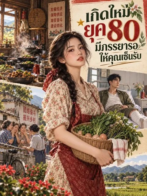 ปก (จบ) (ฟรี 100) เกิดใหม่ยุค 80: มีภรรยารอให้คุณเซ็นรับ