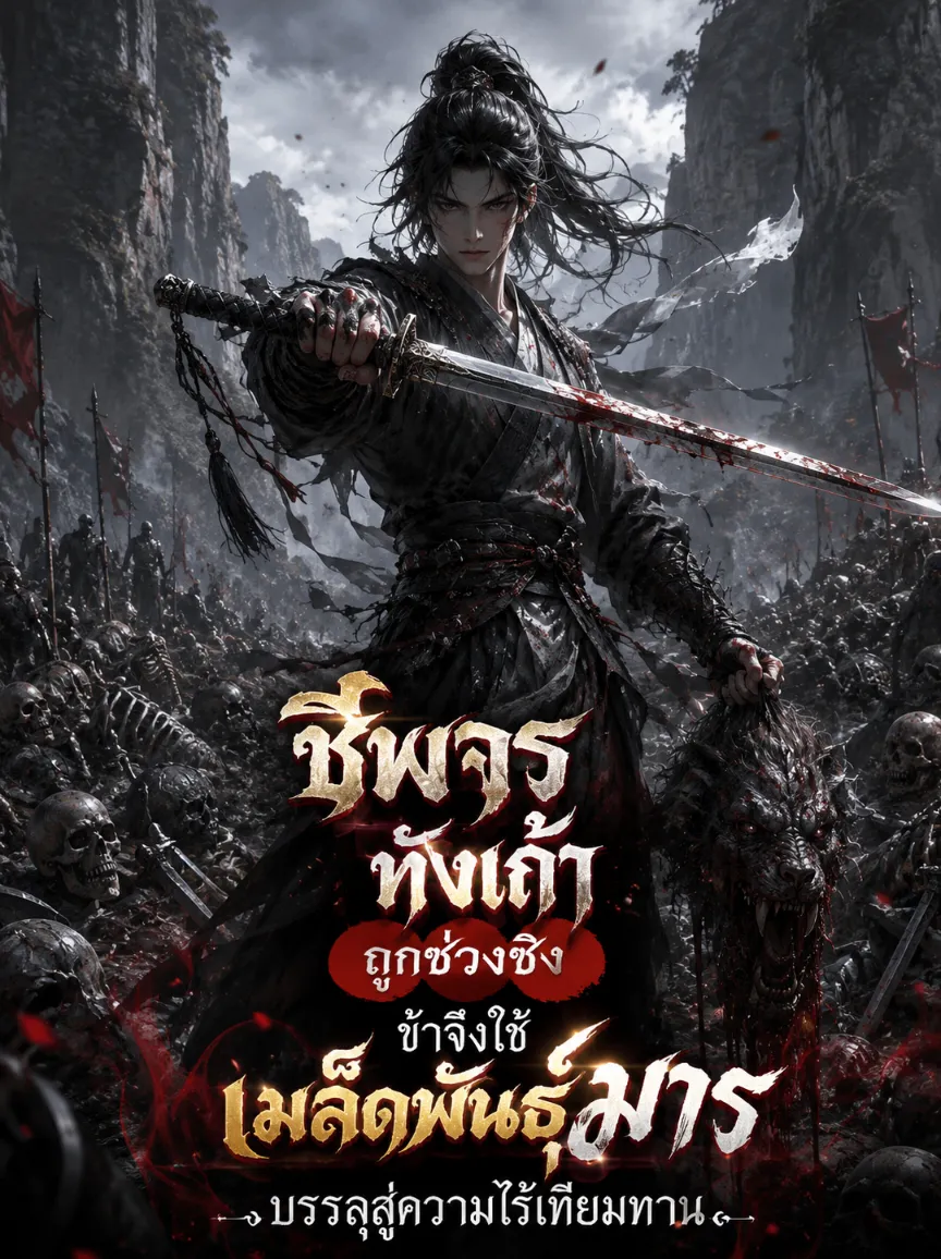 ปก ชีพจรทั้งเก้าถูกช่วงชิง ข้าจึงใช้เมล็ดพันธุ์มารบรรลุสู่ความไร้เทียมทาน