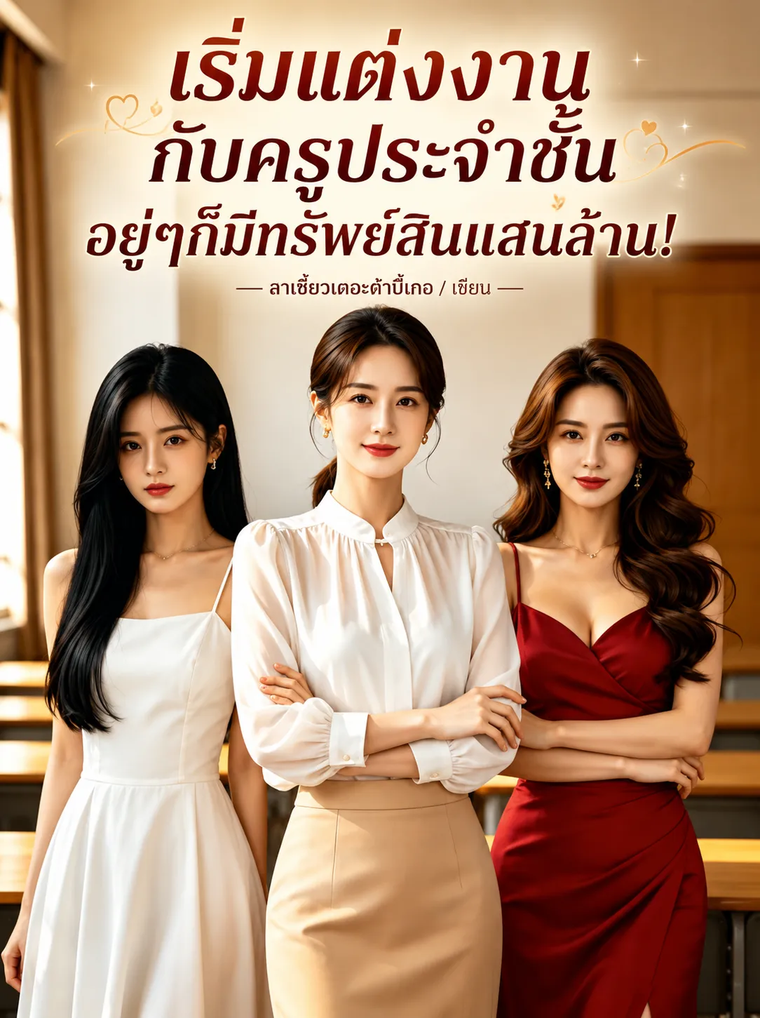 ปก เริ่มแต่งงานกับครูประจําชั้น อยู่ๆก็มีทรัพย์สินแสนล้าน!