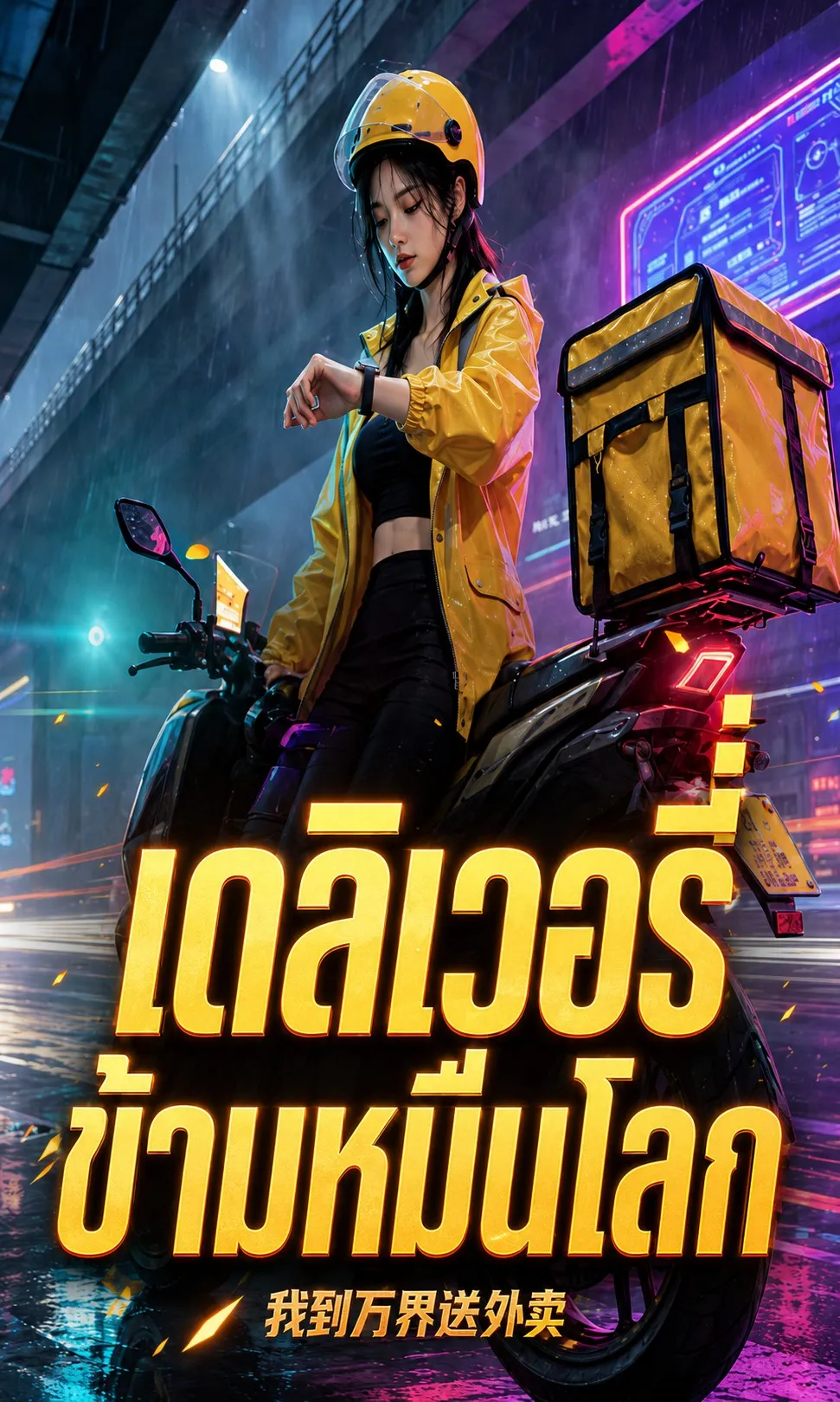 ปก เดลิเวอรี่ข้ามหมื่นโลก