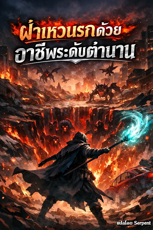 ปก ฝ่าเหวนรกด้วยอาชีพระดับตํานาน ( อ่านฟรีเริ่มต้น 50 ตอน )