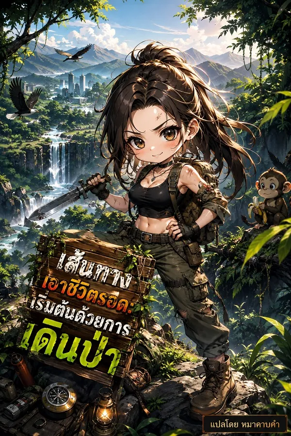 ปก เส้นทางเอาชีวิตรอด: เริ่มต้นด้วยการเดินป่า