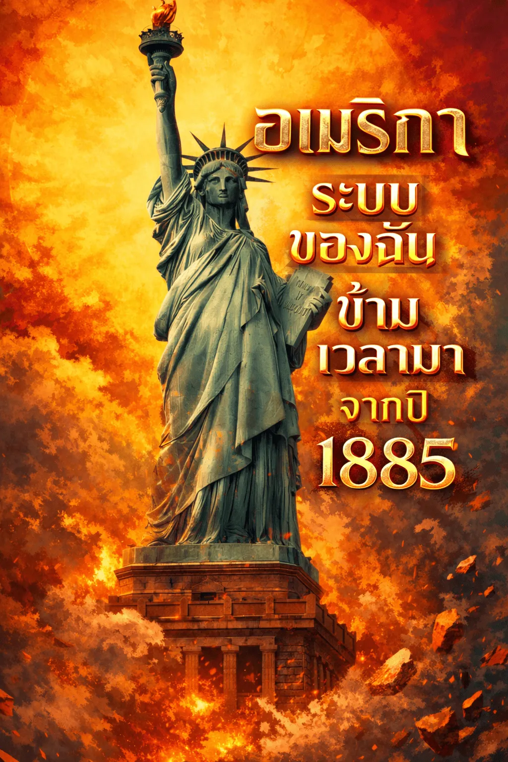 ปก อเมริกา ระบบของฉันข้ามเวลามาจากปี 1885