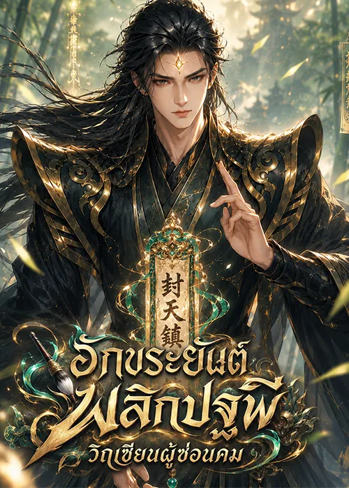 ปก อักขระยันต์พลิกปฐพี วิถีเซียนผู้ซ่อนคม