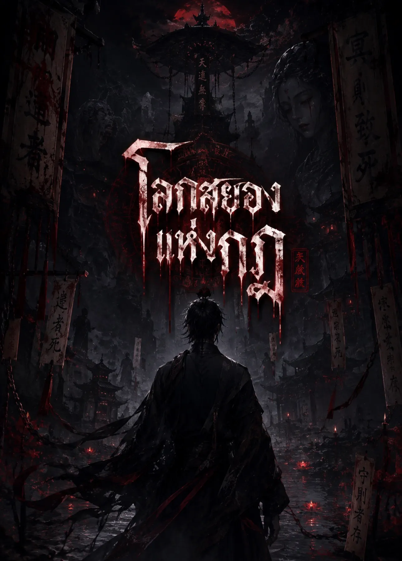 ปก เมื่อผมต้องเข้าไปอยู่ในโลกแห่งกฎประหลาด