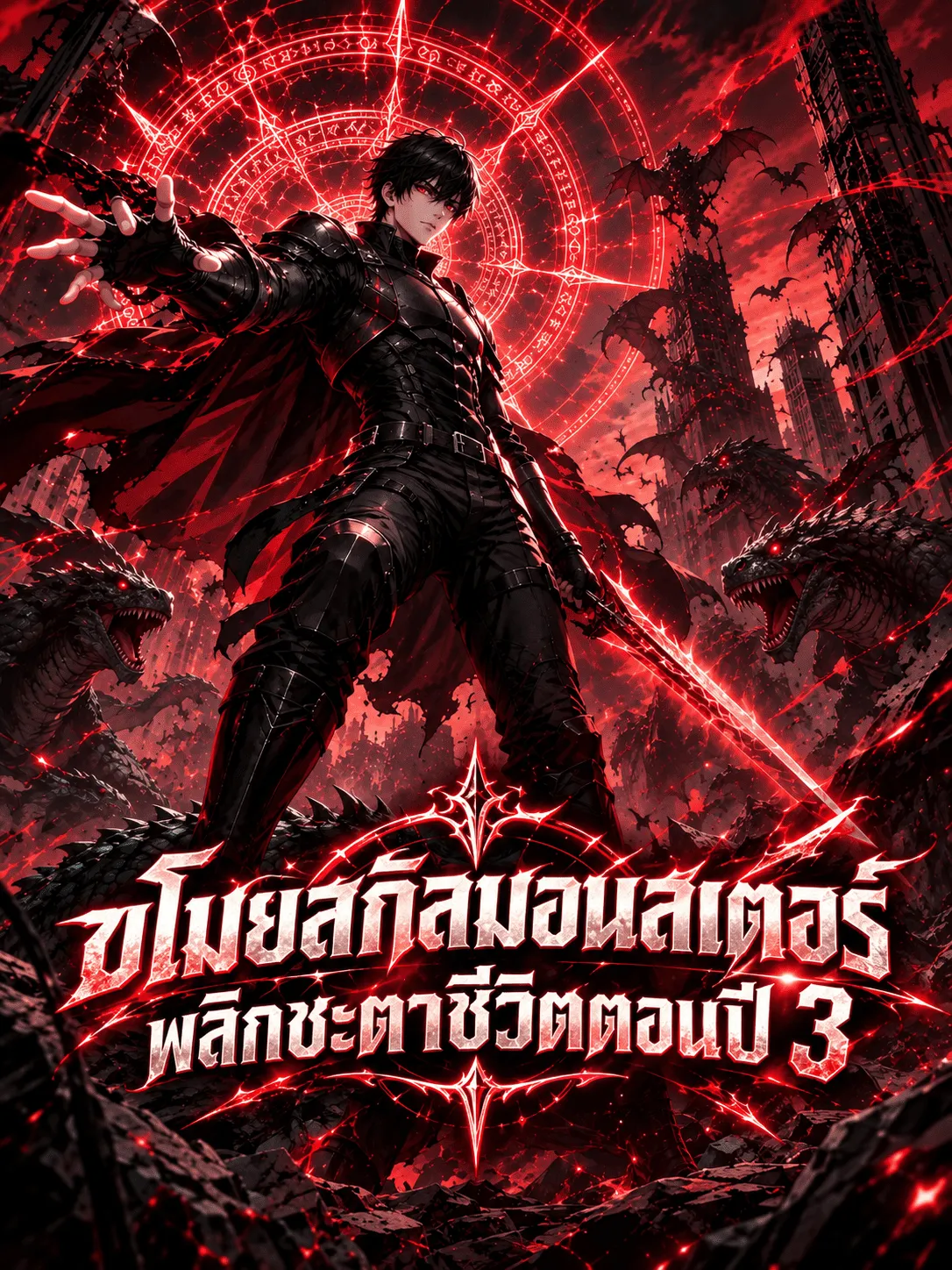 ปก [ชนต้นฉบับ] ขโมยสกิลมอนสเตอร์ พลิกชะตาชีวิตตอนปี 3
