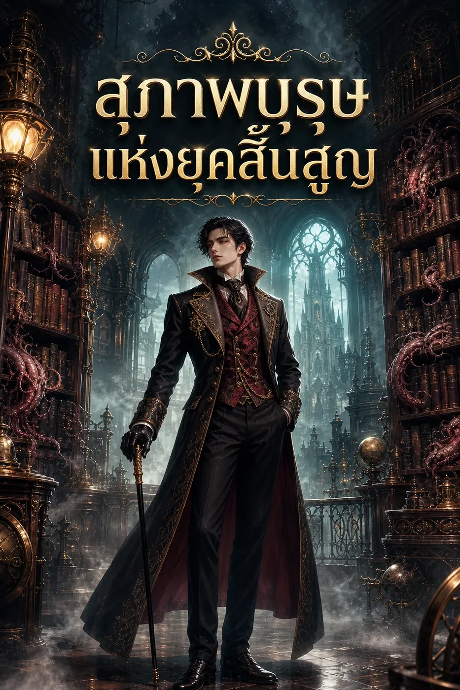ปก สุภาพบุรุษแห่งยุคสิ้นสูญ