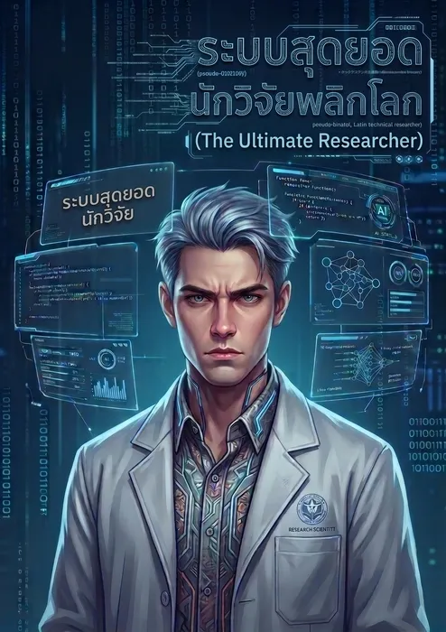 ปก ระบบสุดยอดนักวิจัยพลิกโลก (The Ultimate Researcher)