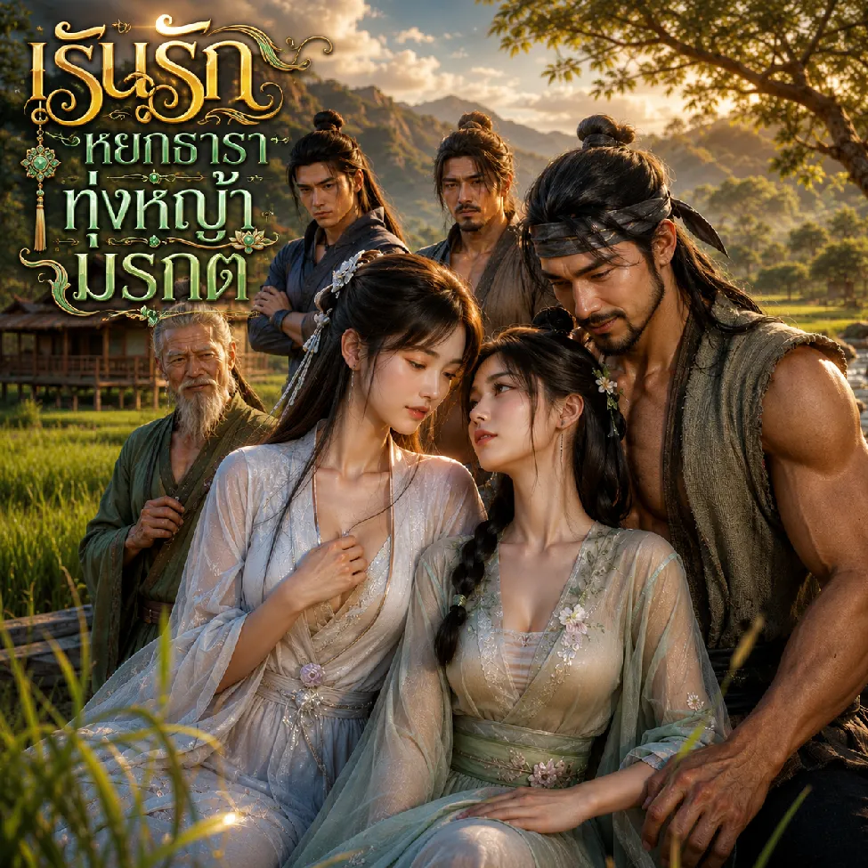 ปก เร้นรักหยกธารา ทุ่งหญ้ามรกต