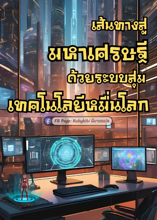 ปก เส้นทางสู่มหาเศรษฐีด้วยระบบสุ่มเทคโนโลยีหมื่นโลก