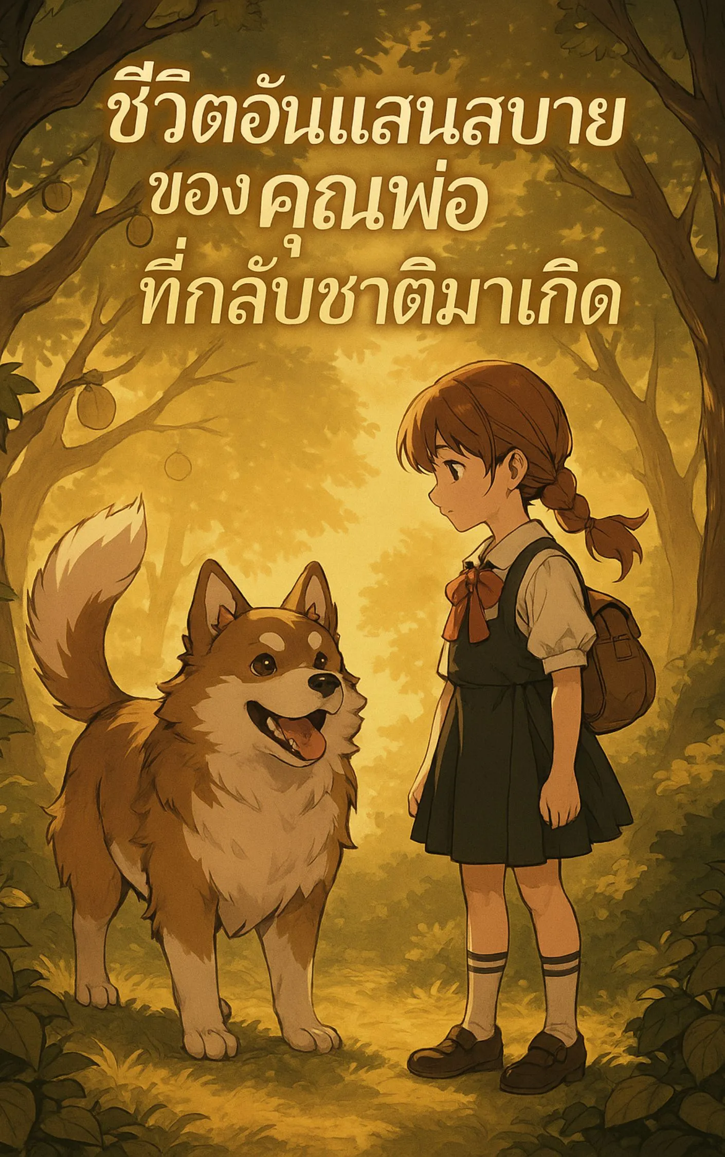ปก ชีวิตอันแสนสบายของคุณพ่อที่กลับชาติมาเกิด