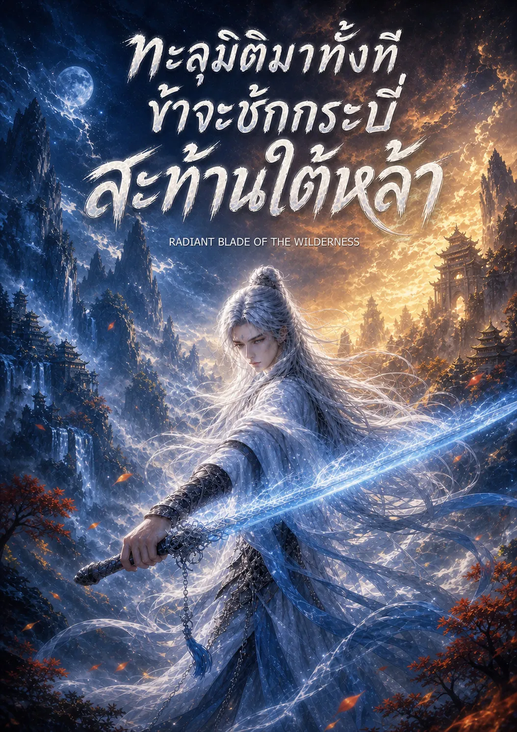 ปก ทะลุมิติมาทั้งที ข้าจะชักกระบี่สะท้านใต้หล้า (Radiant Blade of the Wilderness)