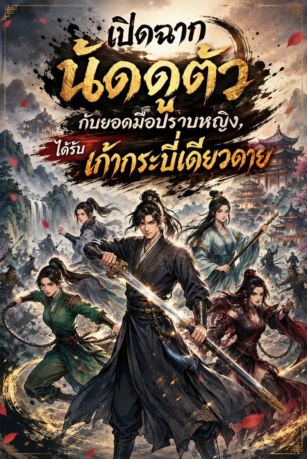 ปก เปิดฉากนัดดูตัวกับยอดมือปราบหญิง ได้รับเก้ากระบี่เดียวดาย