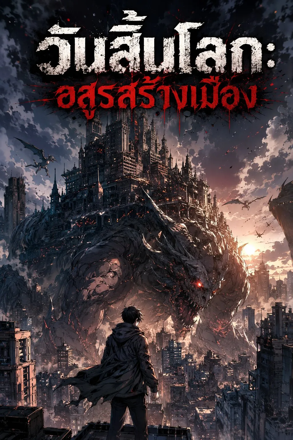 ปก วันสิ้นโลก: อสูรสร้างเมือง