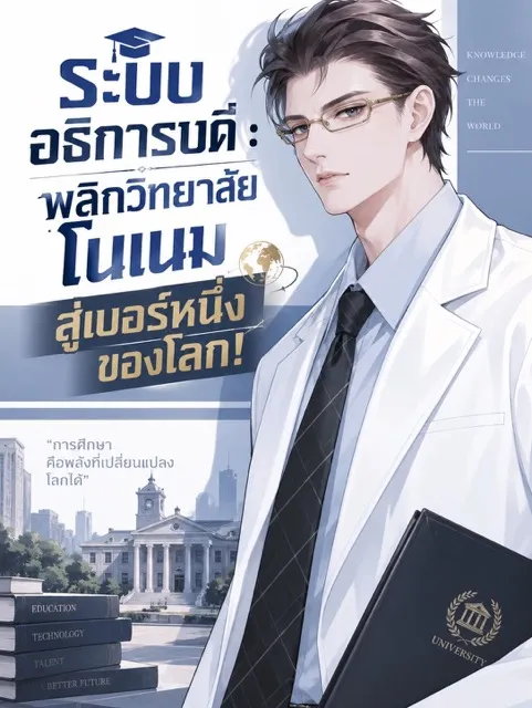 ปก (จบแล้ว) ระบบอธิการบดี : พลิกวิทยาลัยโนเนม สู่เบอร์หนึ่งของโลก!