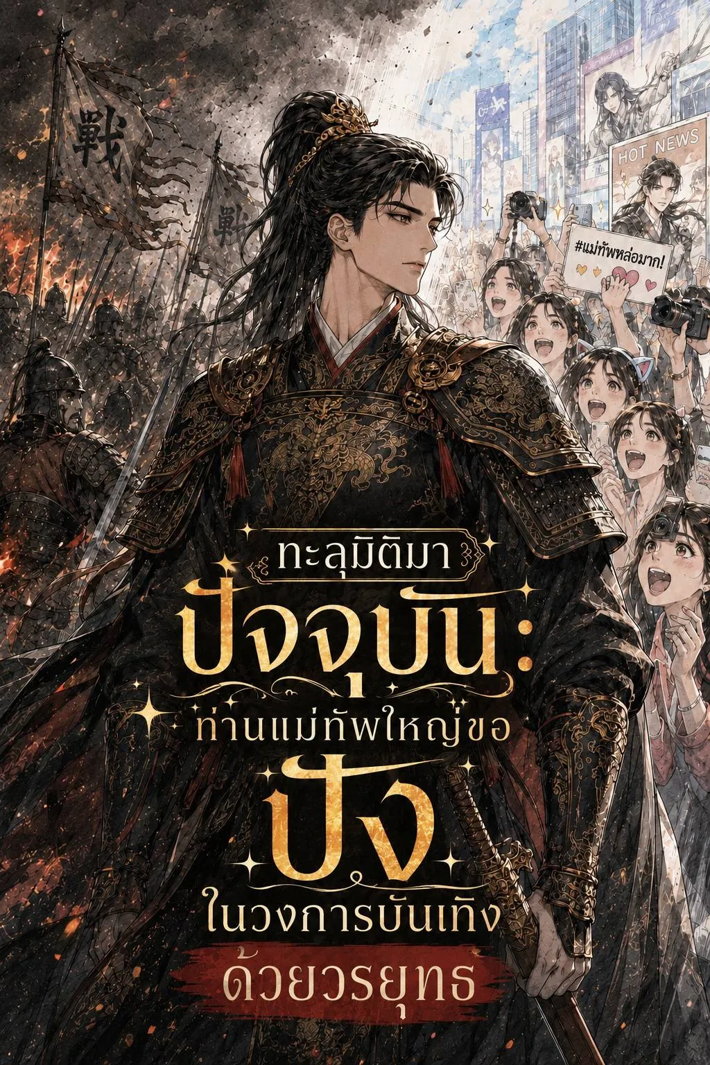 ปก ทะลุมิติมาปัจจุบัน: ท่านแม่ทัพใหญ่ขอปังในวงการบันเทิงด้วยวรยุทธ์