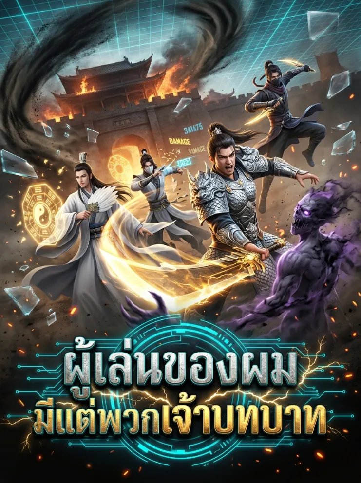 ปก ผู้เล่นของผมมีแต่พวกเจ้าบทบาท