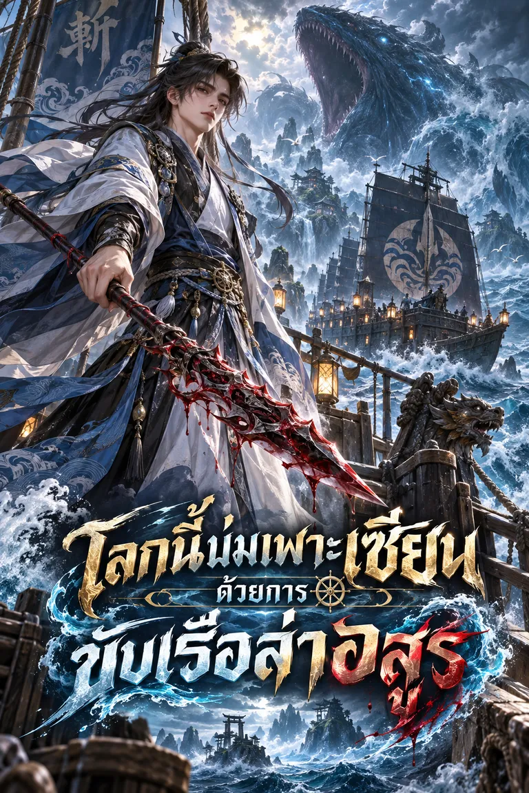 ปก โลกนี้บ่มเพาะเซียนด้วยการขับเรือล่าอสูร