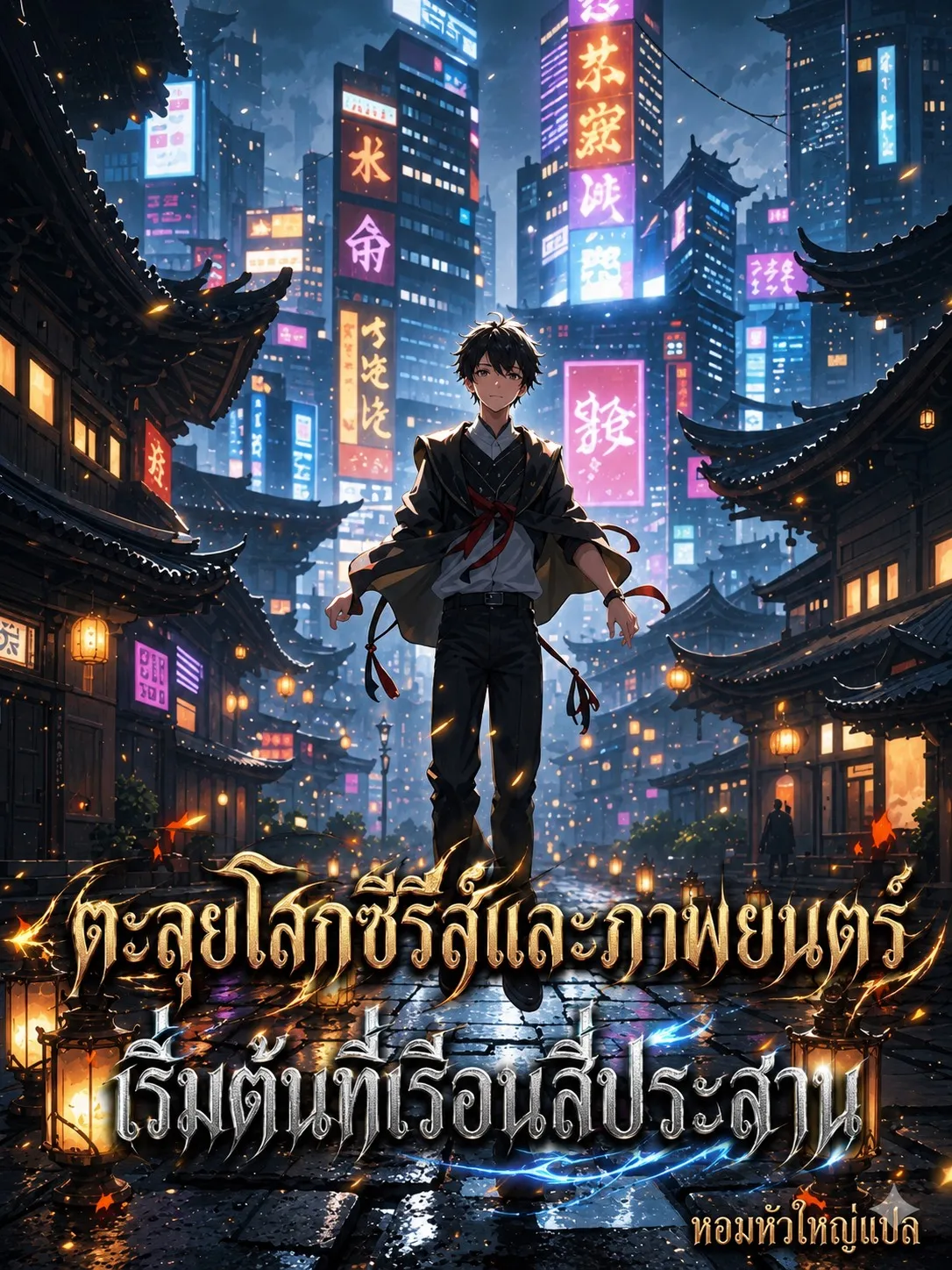 ปก ตะลุยโลกซีรีส์และภาพยนตร์ เริ่มต้นที่เรือนสี่ประสาน