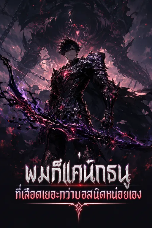 ปก ผมก็แค่นักธนูที่เลือดเยอะกว่าบอสนิดหน่อยเอง