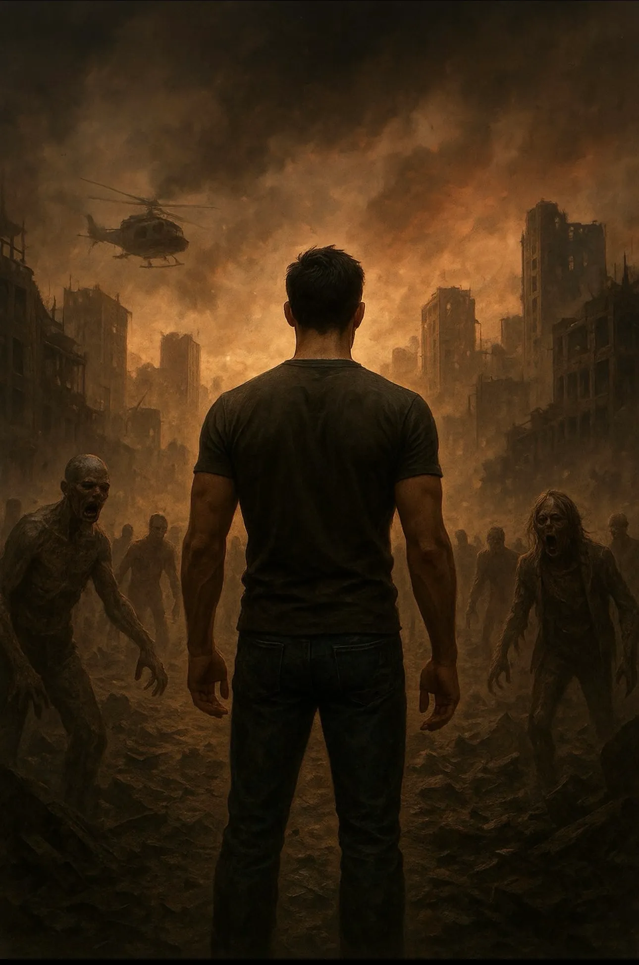 ปก I am the last human ฉันคือมนุษย์คนสุดท้าย
