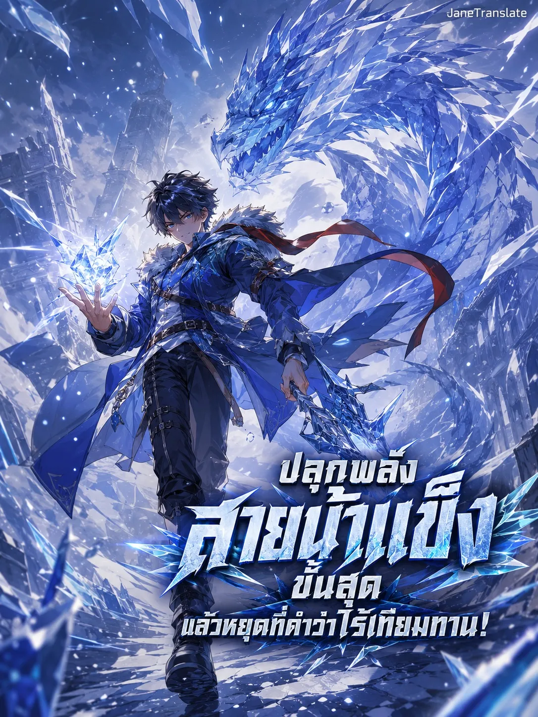 ปก ปลุกพลังสายน้ําแข็งขั้นสุด แล้วหยุดที่คําว่าไร้เทียมทาน!