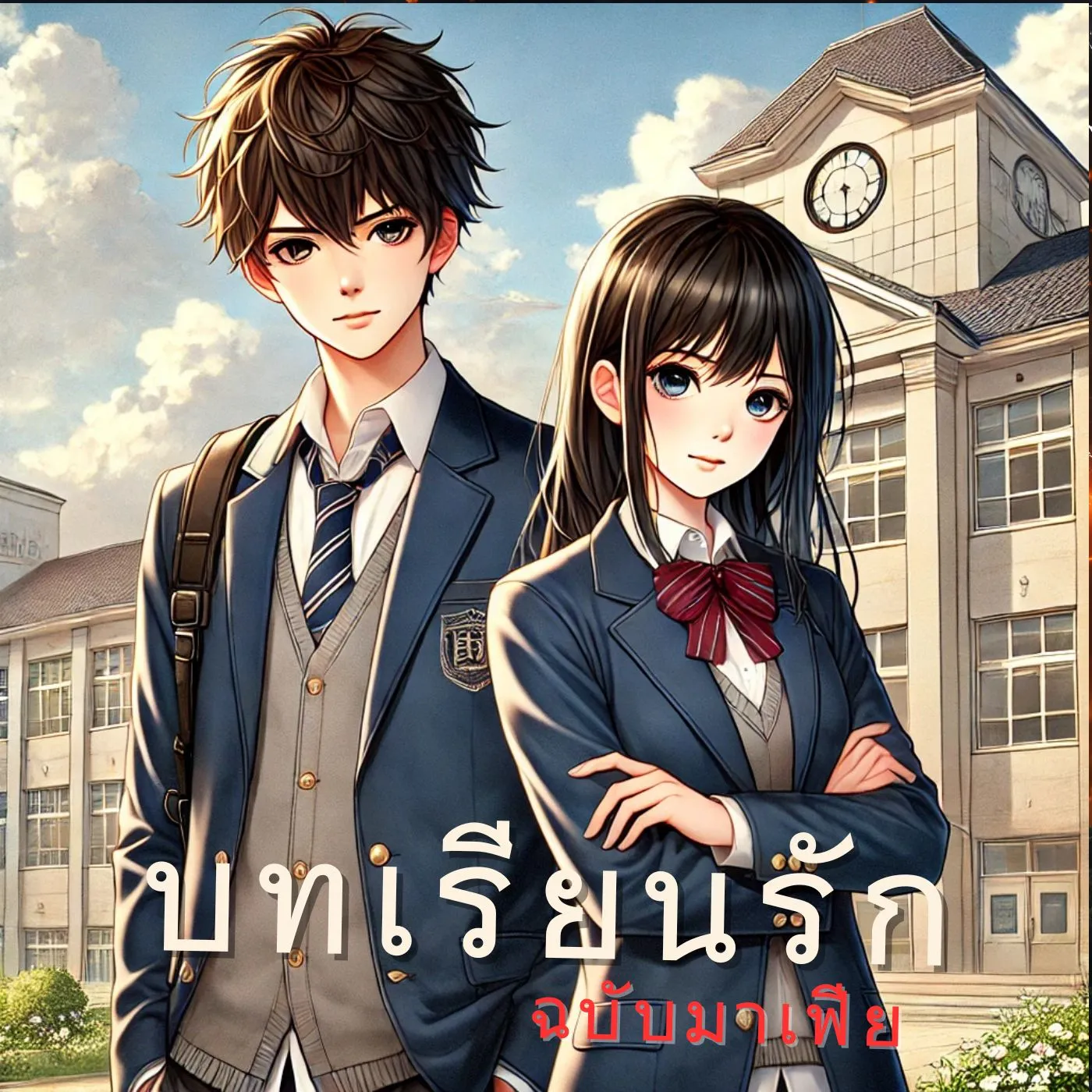 ปก บทเรียนรัก ฉบับมาเฟีย