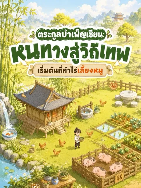ปก (จบแล้ว) ตระกูลบําเพ็ญเซียน: หนทางสู่วิถีเทพ เริ่มต้นที่ทําไร่เลี้ยงหมู