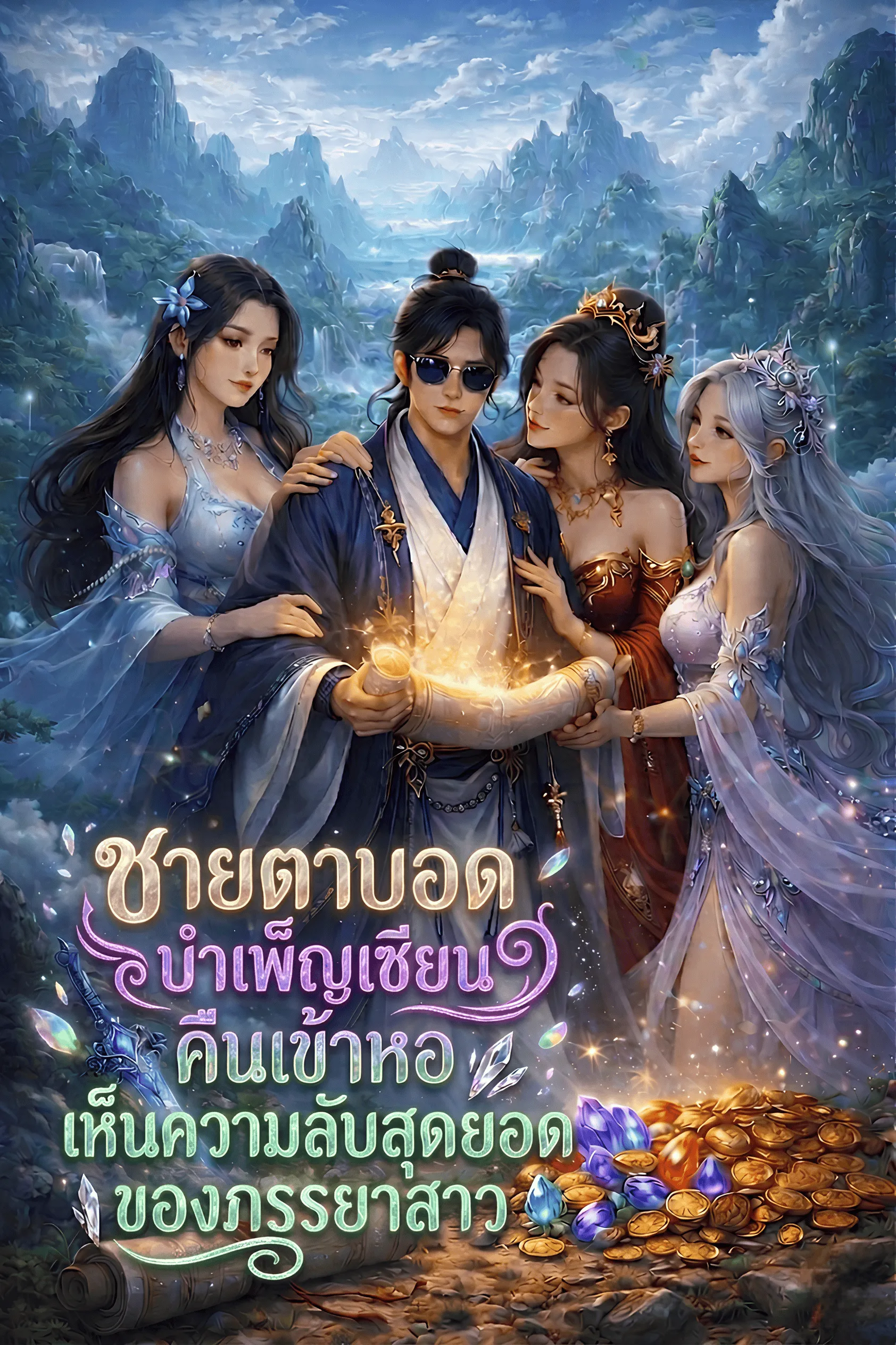ปก ชายตาบอดบําเพ็ญเซียน คืนเข้าหอเห็นความลับสุดยอดของภรรยาสาว