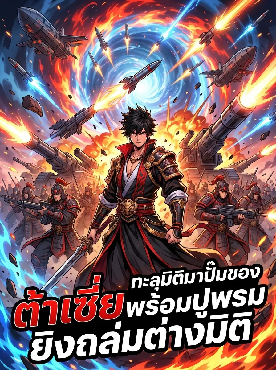 ปก ทะลุมิติมาปั๊มของ ต้าเซี่ยพร้อมปูพรมยิงถล่มต่างมิติ
